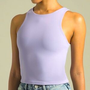 Lavender Sleeveless Women's Top